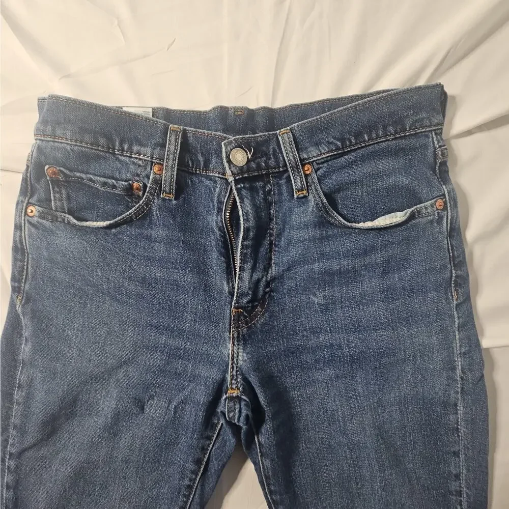 Levi's 511 Premium Men's 31x30 Slim Fit Blue Stretch Jeans Cotton Lyocell